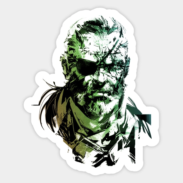 Metal Gear Solid Sticker by TortillaChief